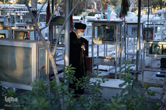 حضور رهبر انقلاب اسلامی در مرقد امام خمینی(ره) و گلزار شهدا