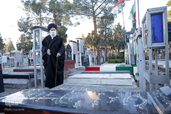 حضور رهبر انقلاب اسلامی در مرقد امام خمینی(ره) و گلزار شهدا