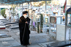 حضور رهبر انقلاب اسلامی در مرقد امام خمینی(ره) و گلزار شهدا