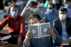 دومین محفل کاروان قرآنی انقلاب بر روی عرشه ناو بندر جمهوری اسلامی