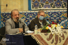 محمود لطفی‌نیا و علی‌اکبر حنیفی در پانزدهمین نشست تخصصی شورای عالی قرآن