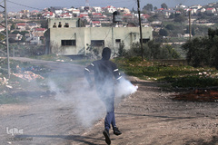 یورش نظامیان رژیم صهیونیستی به راهپیمایی ضد شهرک سازی جمعی از فلسطینی های معترض روستای «بیت دجن» حومه نابلس به اشغال اراضی کشاورزی خود توسط شهرک نشینان صهیونیست