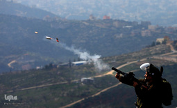 یورش نظامیان رژیم صهیونیستی به راهپیمایی ضد شهرک سازی جمعی از فلسطینی های معترض روستای «بیت دجن» حومه نابلس به اشغال اراضی کشاورزی خود توسط شهرک نشینان صهیونیست