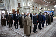 تجدید میثاق جامعه دانشگاهی با آرمانهای معمار کبیر انقلاب اسلامی در حرم مطهر امام خمینی(ره)