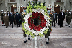 تجدید میثاق جامعه دانشگاهی با آرمانهای معمار کبیر انقلاب اسلامی در حرم مطهر امام خمینی(ره)