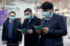 تجدید میثاق جامعه دانشگاهی با آرمانهای معمار کبیر انقلاب اسلامی در حرم مطهر امام خمینی(ره)