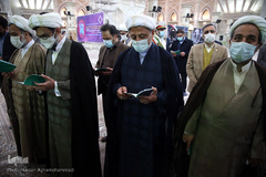 تجدید میثاق جامعه دانشگاهی با آرمانهای معمار کبیر انقلاب اسلامی در حرم مطهر امام خمینی(ره)