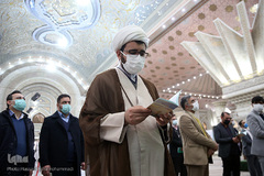 تجدید میثاق جامعه دانشگاهی با آرمانهای معمار کبیر انقلاب اسلامی در حرم مطهر امام خمینی(ره)