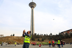 دومین همایش سراسری «پرواز دسته‌جمعی پهپادها»