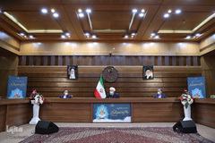 آیی تجلیل از خادمان قرآن کریم با حضور رییس جمهور