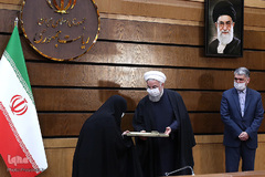 آیی تجلیل از خادمان قرآن کریم با حضور رییس جمهور