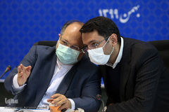 محمد کبیری، معاون امور تعاون وزارت تعاون، کار و رفاه اجتماعی و محمد شریعتمداری، وزیر تعاون، کار و رفاه اجتماعی