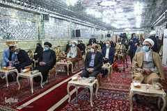 آئین افتتاحیه دبیرخانه جشنواره بزرگ صالح(ع)