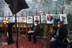 آئین افتتاحیه دبیرخانه جشنواره بزرگ صالح(ع)