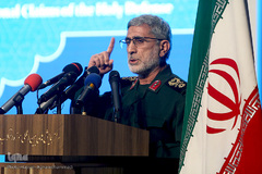 سردار اسماعیل قاآنی، فرمانده نیروی قدس سپاه پاسداران 