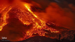 فوران آتشفشان «اتنا» در جزیره سیسیل ایتالیا