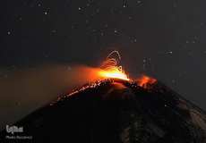 فوران آتشفشان «اتنا» در جزیره سیسیل ایتالیا