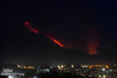 فوران آتشفشان «اتنا» در جزیره سیسیل ایتالیا