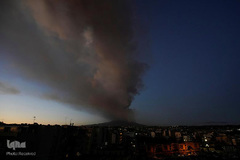 فوران آتشفشان «اتنا» در جزیره سیسیل ایتالیا