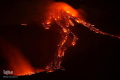 فوران آتشفشان «اتنا» در جزیره سیسیل ایتالیا