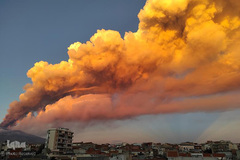 فوران آتشفشان «اتنا» در جزیره سیسیل ایتالیا