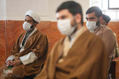 آیین عمامه گذاری طلاب حوزه علمیه منصوریه شیراز
