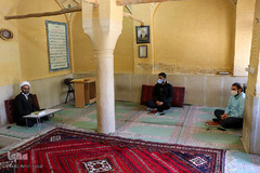 آیین عمامه گذاری طلاب حوزه علمیه منصوریه شیراز
