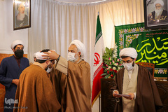 آیین عمامه گذاری طلاب حوزه علمیه منصوریه شیراز