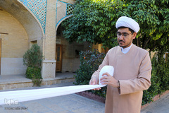آیین عمامه گذاری طلاب حوزه علمیه منصوریه شیراز