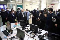 بازدید محسن حاجی میرزایی، وزیر آموزش و پرورش از ایکنا