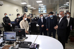 بازدید محسن حاجی میرزایی، وزیر آموزش و پرورش از ایکنا