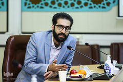 کامیار محبوبیان، معاون مرکز رشد واحدهای فناور و هنرهای قرآنی سازمان قرآنی دانشگاهیان، نشست روسای مراکز قرآن و عترت دانشگاهها