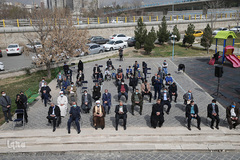 مراسم درختکاری گرامیداشت پیرغلامان اهل بیت(ع) در بوستان «باغ نو» فرهنگسرای تهران