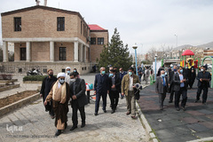 مراسم درختکاری گرامیداشت پیرغلامان اهل بیت(ع) در بوستان «باغ نو» فرهنگسرای تهران