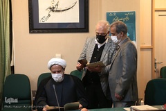 مراسم تجلیل از خادمان قرآن کریم برگزیده سالهای ۹۸ و ۹۹