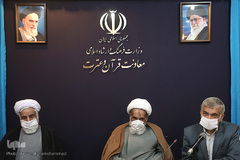 مراسم تجلیل از خادمان قرآن کریم برگزیده سالهای ۹۸ و ۹۹