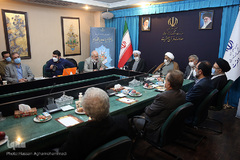 مراسم تجلیل از خادمان قرآن کریم برگزیده سالهای ۹۸ و ۹۹