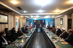 مراسم تجلیل از خادمان قرآن کریم برگزیده سالهای ۹۸ و ۹۹