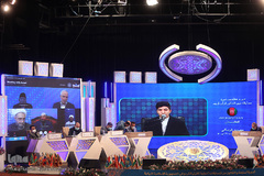 سومین شب سی‌وهفتمین دوره مسابقات بین‌المللی قرآن ایران