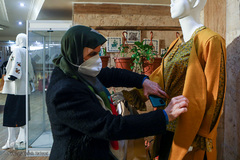 افتتاح نمایشگاه طراحی لباس آرابسک