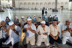 حرم مطهر و نورانی اشرف الانبیاء، حضرت محمد مصطفی(ص) در مدینه منوره