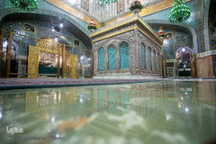 بارگاه مقدس حضرت علی ابن موسی الرضا(ع) در وضعیت قرنطینه کرونایی سال ۹۹