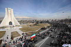 راهپیمایی موتوری ۲۲بهمن