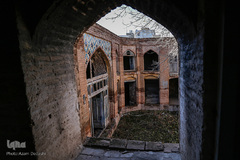 مدرسه ابراهیمیه یا مدرسه«جدید» در محله «آخوند» شهر قزوین