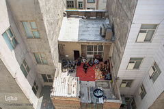 آیین سیزده بدر کرونایی در تهران