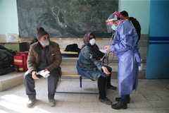 خدمت رسانی گروه جهادی پزشکی شهید کاظمی آشتیانی در مناطق محروم سوداغلان و تلوبین از توابع شهرستان میامی استان سمنان در سالگرد پیروزی انقلاب اسلامی