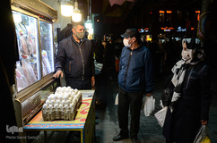 خرید شب عید در واپسین ساعات سال 99 - تبریز