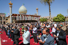 تحویل سال نو در شاهچراغ (ع)