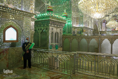 تحویل سال نو در شاهچراغ (ع)