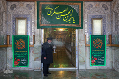 تحویل سال نو در شاهچراغ (ع)